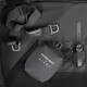 Ryder Bow Case - Black (Detail, Strap And Accessory Pouch) (Show Larger View)